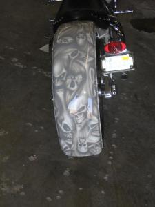 Skeletor rear fender