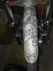 Skeletor Front Fender